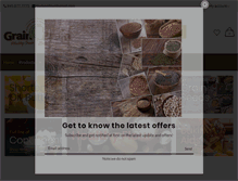 Tablet Screenshot of grainbrainusa.com